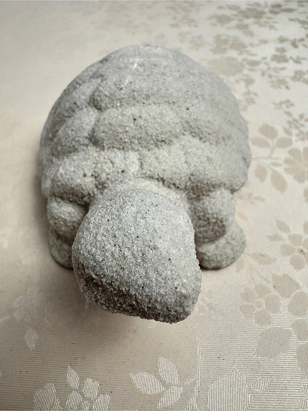 Decorative Turtle Sculpture with Sand Texture